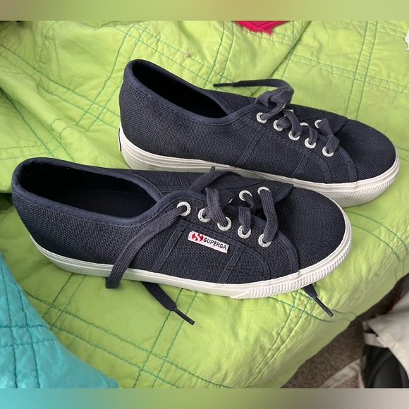 Navy blue thick sole - Picture 1 of 4